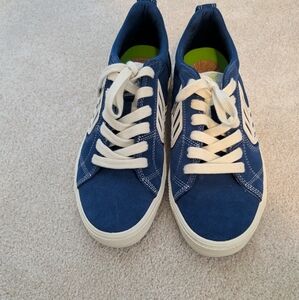 Blue Canvas Women's Sneakers